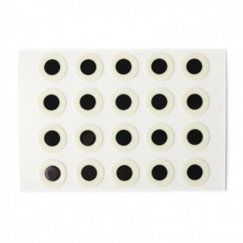 Stick-On Eyes 5,5 mm – Glow in the Dark