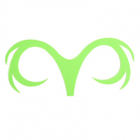 Double Dragon Tails XL 3-pack - Fluo Chartreuse