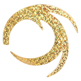 Dragon Tails XXL 3-pack, Holographic Gold