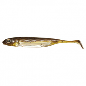 Fish Arrow Flash J Shad 2'' (8-pack) - #01 Green Pumpkin/Silver