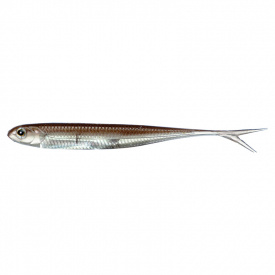 Fish Arrow Flash J Split 4'' (6-pack) - #07 Wakasagi/Silver