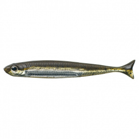 Fish Arrow Flash J Huddle 3'' (7-pack) - #01 Green Pumpkin/Silver