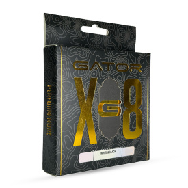 Gator X8 Braided Line Black/White
