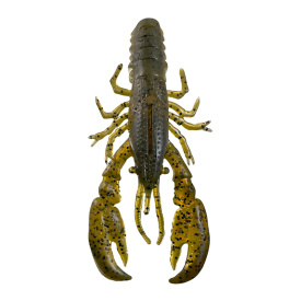 Headbanger Raw Craw 3.7¨ 9,5cm, 8g (4-pack) - Green Pumpkin