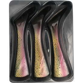 Headbanger Shad 22 Replacement Tails 3-pcs Rainbow Trout