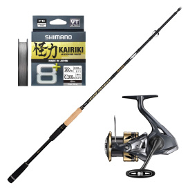 Illex Night Shadows S 2202 H Swimbait Driver & Ultegra FD Combo