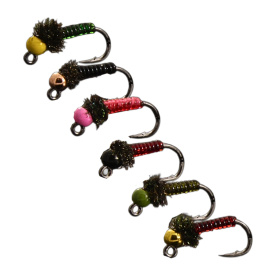 Norolan Jänkäpukki Ice Fly - Complete Color Set (6-pack)
