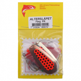 Alter Släpet Copper/Silver Red with Black spots