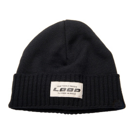 Loop Logo Beanie - Black