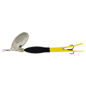 Westin Fc Downstream #5 40g - Black/Flouro Yellow Silver Blade
