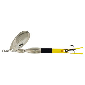 Westin Fc Bullet #5 30g - Black/Flouro Yellow Silver Blade