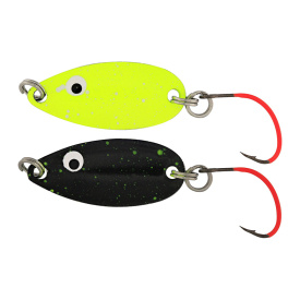 Westin Fidusen Slim 3,3cm 3g Black/Chartreuse Splat