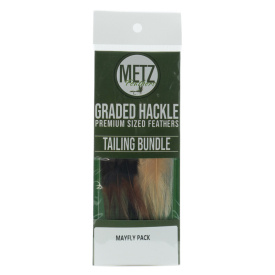 Metz Hackle Tailing Bundle 3-pcs - Mayfly
