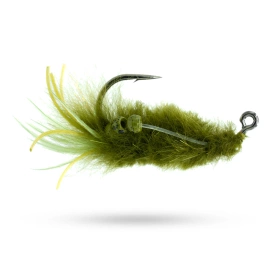 Umpqua Mayhem Crab Chicone Olive #2