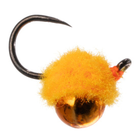 Umpqua Sunny Side Up Mylant Flourescent Orange #18 / 3,5mm bead