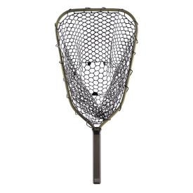 Rising Lunker Landing Net Clear 25cm handle - Stealth