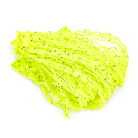 Nature's Spirit Disco Wavy Legs - Hot Chartreuse / Black