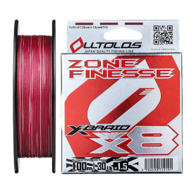 YGK Xbraid Olltlos Pe Wx8 Zone Finesse 100M