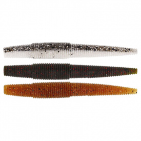 Westin Ned Worm 9cm, 5g (6-pack) - Clear Water Mix