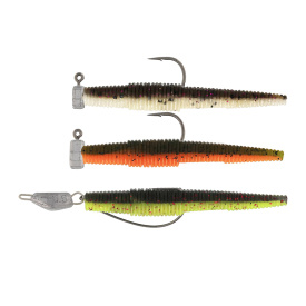 Westin Ned Worm Slim R 'N R 5,5cm 1g/2g/3,5g Dark Water Mix 3pcs