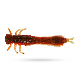Westin Odonata Ned Creaturebait 6,5cm, 2g (4-Pcs) - Motoroil Moss
