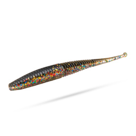 Mikado M-Craft Wiggly Worm 10cm (5-pack) - Magic Black