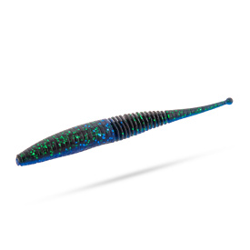 Mikado M-Craft Wiggly Worm 7,5cm (8-pack) - Blue Black
