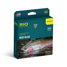RIO Premier Gold Fly Line Float Melon/Gray Dun# 4
