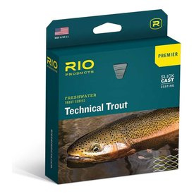 RIO Premier Technical Trout Fly Line Float Sky Blue/Peach# 3