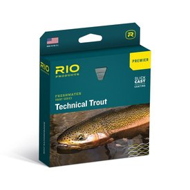 RIO Premier Technical Trout DT Fly Line Sky Blue/Peach# 3