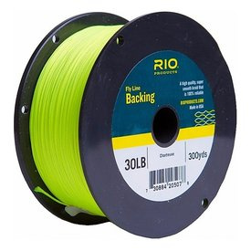 RIO Flyline Backing 30lb 300yds Chartreuse