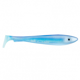 SvartZonker McRubber Flash Shad 23cm (2-pack) - Blue Silver