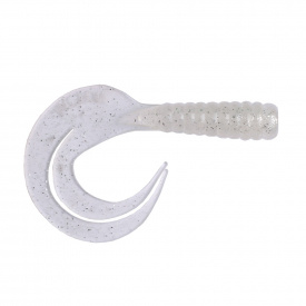Vicke Tail 2-pack - Clear Glitter