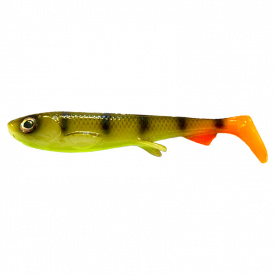 Wolfcreek Shad 8,5cm, 6g (5-pack) - Pickleback Perch (Glow)