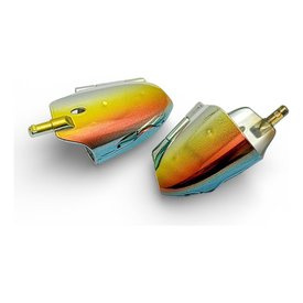 Weikko Bait Heads (2-pack) - Lappari (Chrome)