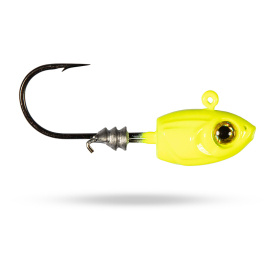 Z-man Micro Shad HeadZ - Chartreuse 3.5g, 1/8oz