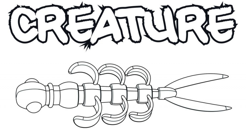 Quantum 4Street B-Ass Creature 6,3cm (7-pack)