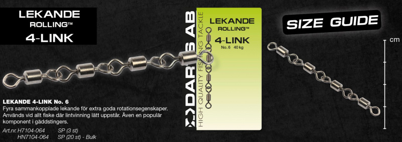 LEKANDE-6 4-Link 3-pack