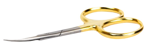 High Grade Scissor Curved 4\'\' Gold