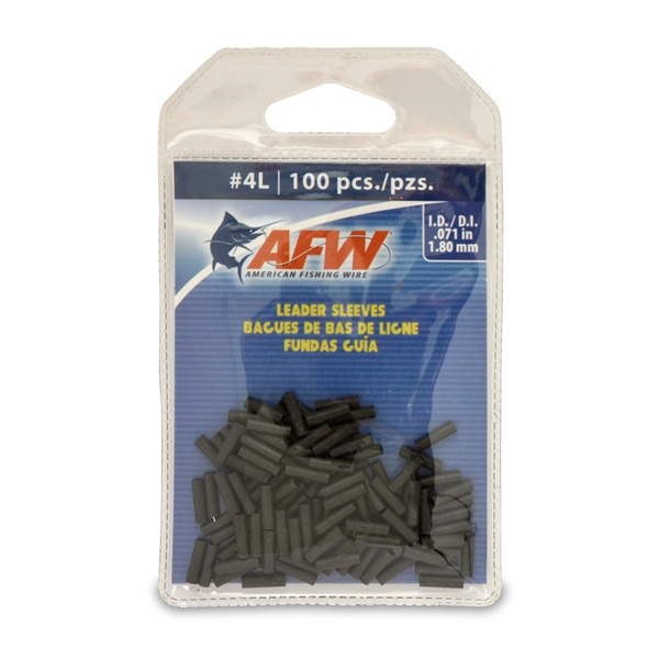 AFW Single Barrel Sleeves, Size #4L (1.80 mm) 100 pack