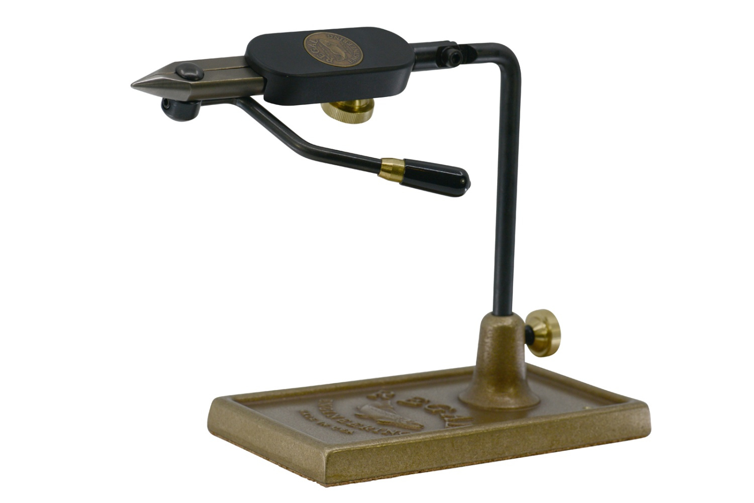 Regal Medallion Series Vise - Stainless Steel Jaws/Bronze Traditional Base