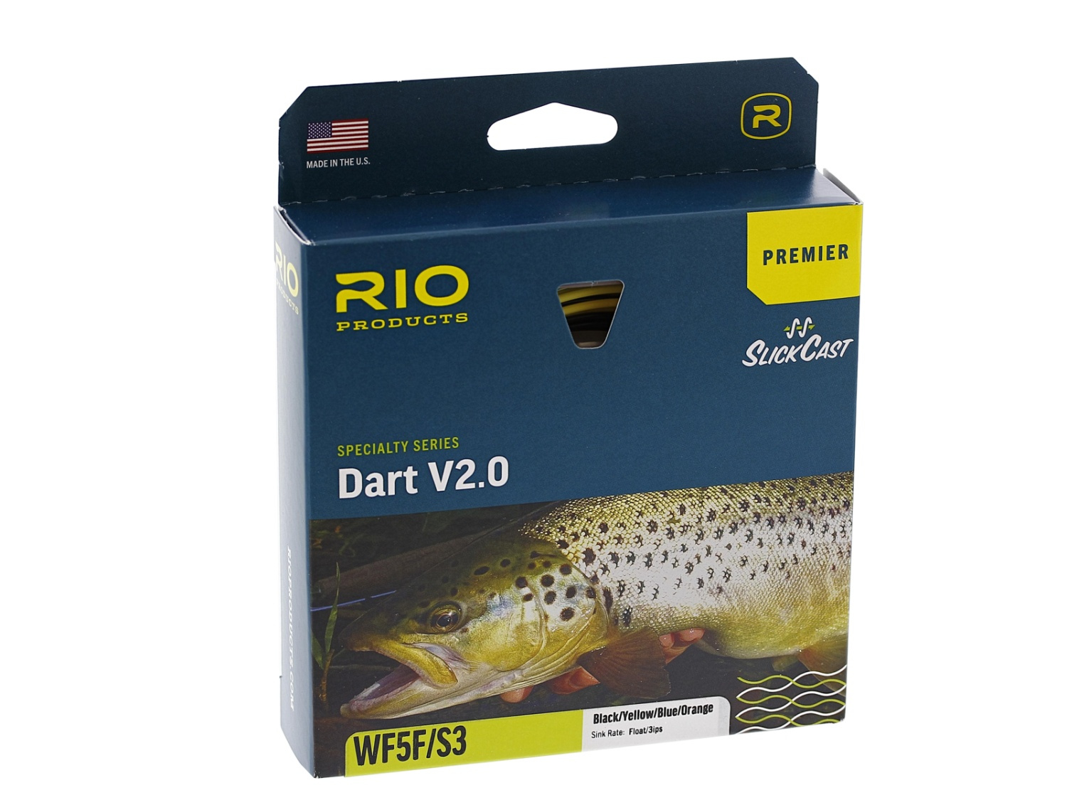 Rio Premier Dart V2.0 Sink 3 Tip WF Fly Line