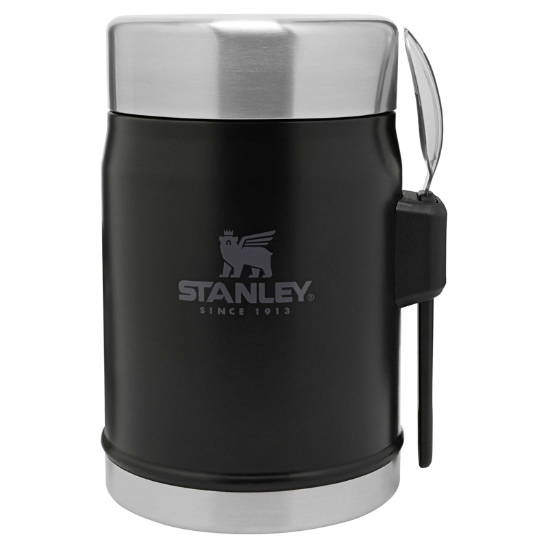 Stanley The Legendary Food Jar + Spork 400ml - Matte Black