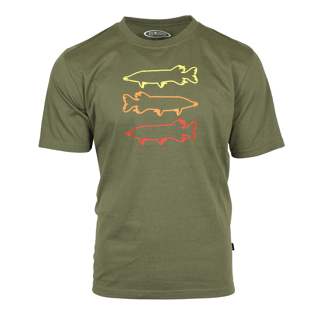 Vision Pike T-Shirt Olive 